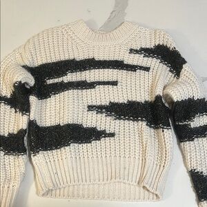 Ba&sh Cacilie Two-tone Sweater